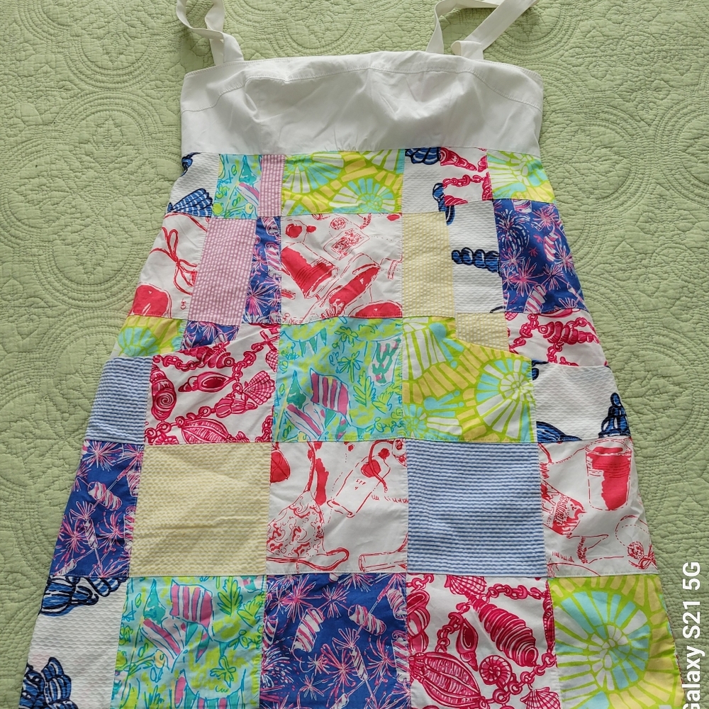 Lilly Pulitzer Colorful Patchwork Sundress